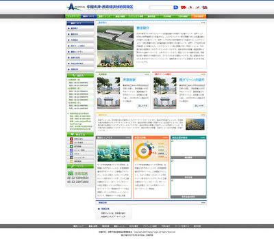 天津網站建設_西青經濟技術開發區(日文網站)
