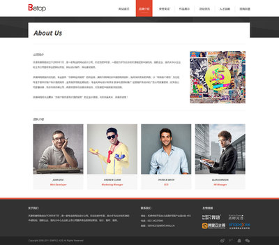 天津網(wǎng)站開發(fā)_廣告官網(wǎng)網(wǎng)站搭建欣賞!